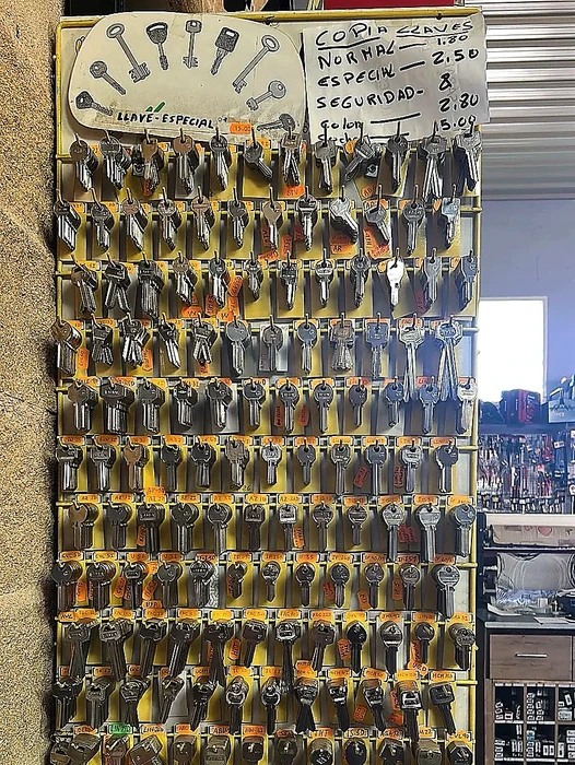 Panel de copia de llaves